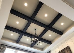 Gypsum ceiling work